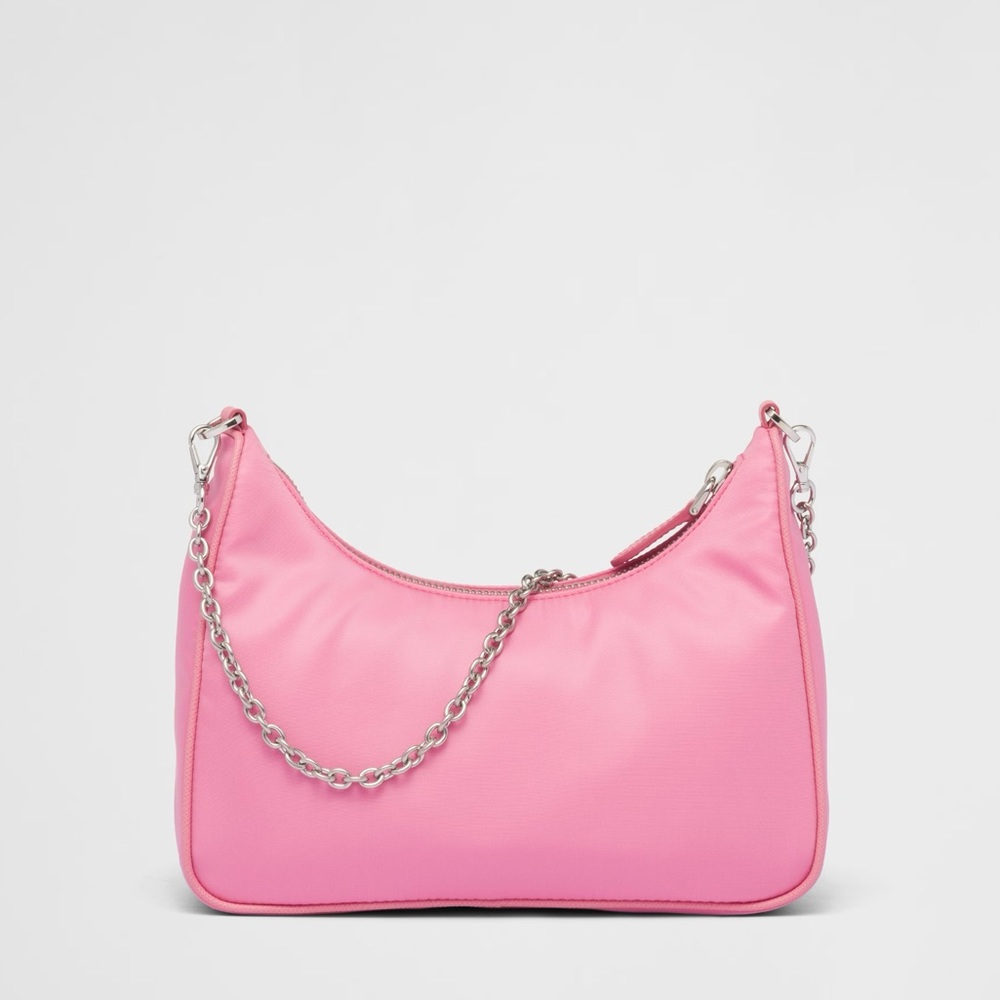 New!!! Prada Re-Edition 2005 Re-Nylon Shoulder/Crossbody Bag in Begonia Pink - Picture 4 of 16